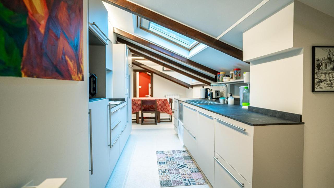 Splendida Vista Su Citta Alta Apartamento Bérgamo Exterior foto